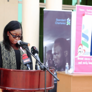 Fatoumata Komma, Public Health Officer, Specialist in Non-Communicable Diseases and Tobacco Control, at the Gambia Ministry of Health and Social Welfare